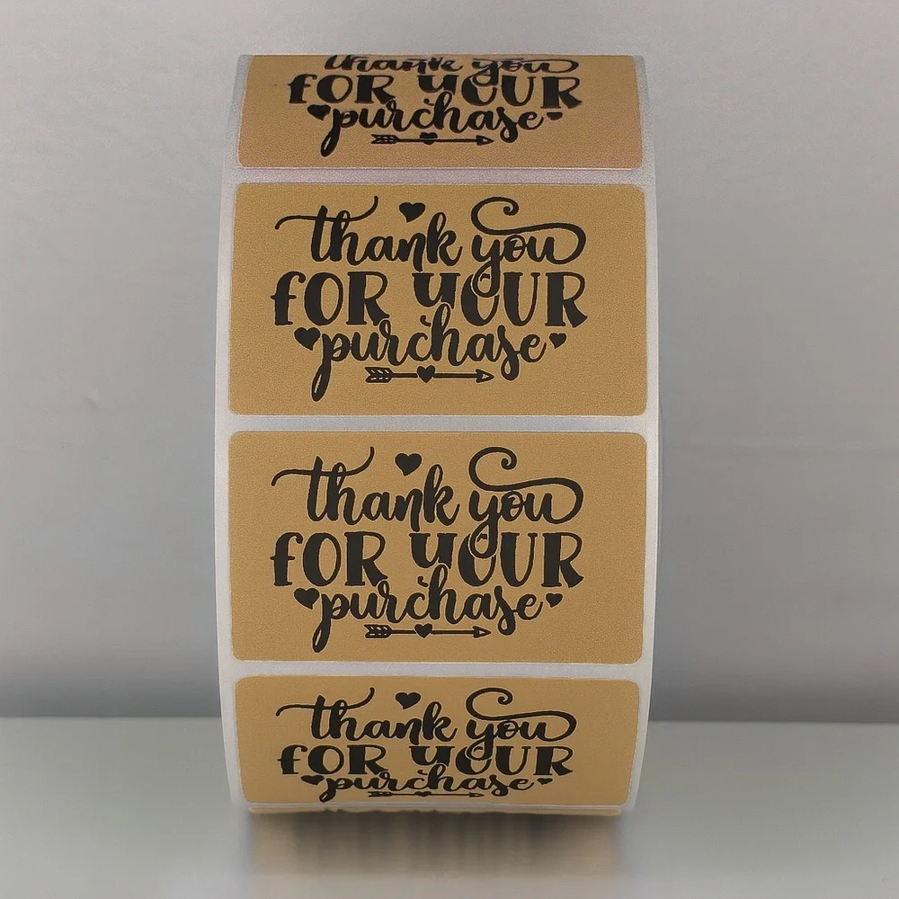 Thank You For Your Purchase Stickers – Small Business Packaging Labels 2